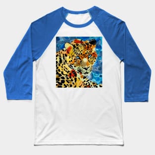 Amur Leopard Baseball T-Shirt